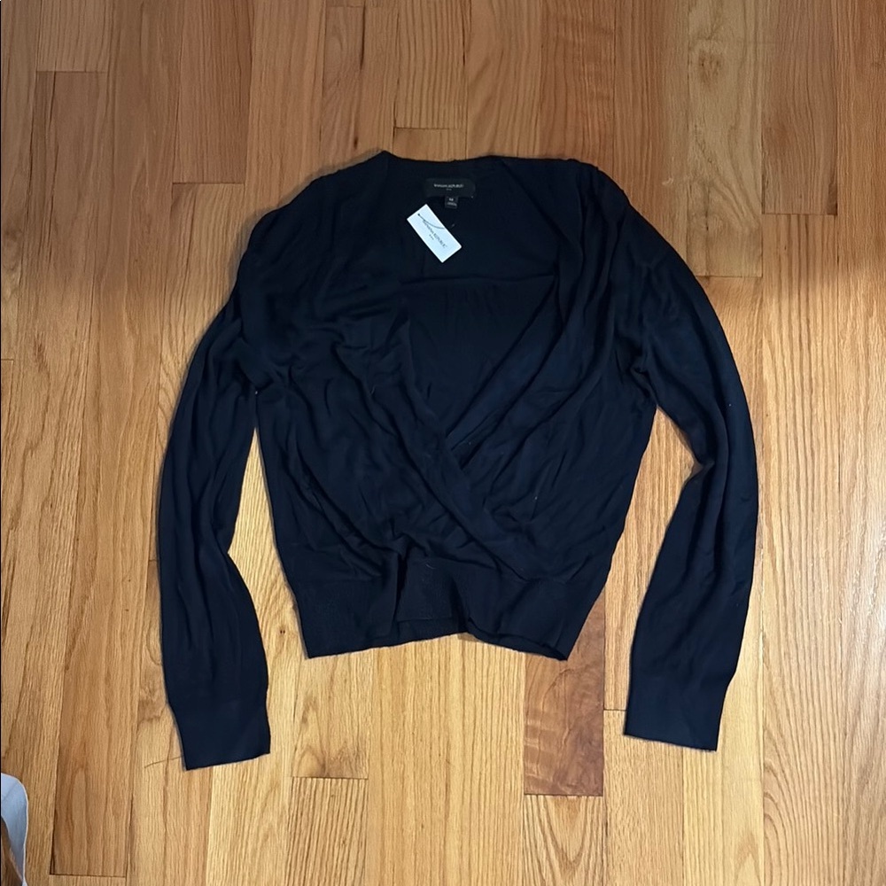 Banana Republic Navy Wrap Cardigan